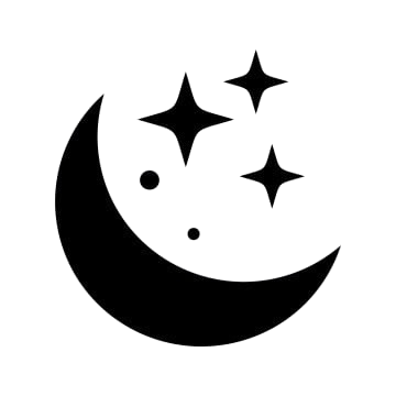 Ícone de Lua (Tema Escuro)